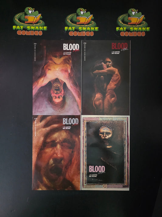 Blood A Tale (1987) #1-#4 Complete Mini-series by J.M. Dezmatteis