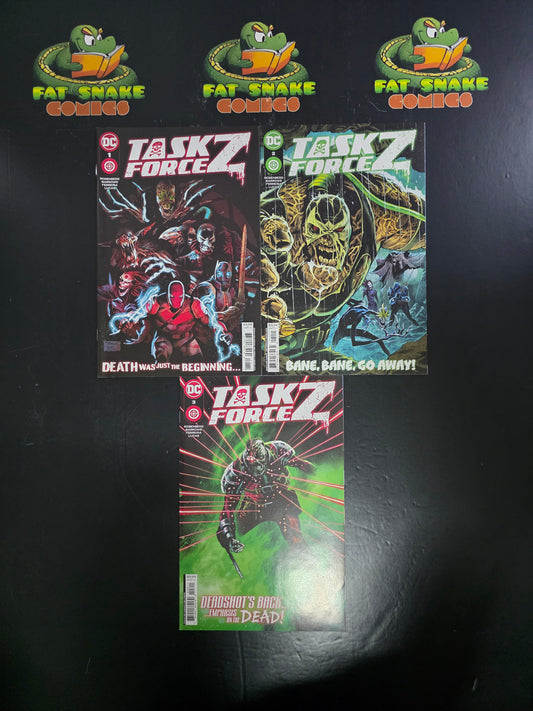 Task Force Z (2021) #1 to #1 Three 1st Appearance Issue