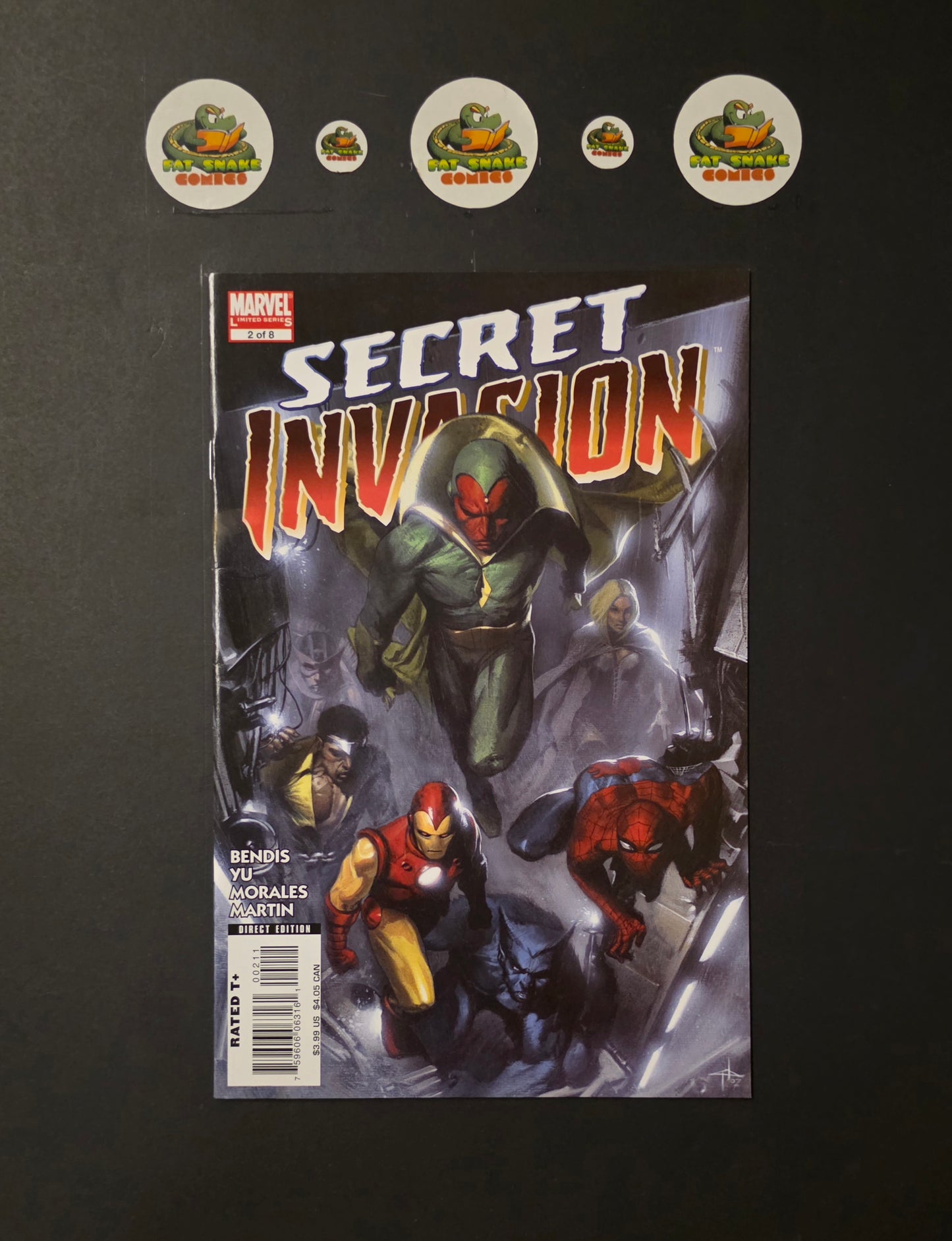 Secret Invasion (2008) #2 of 8 Dell'Otto Cover