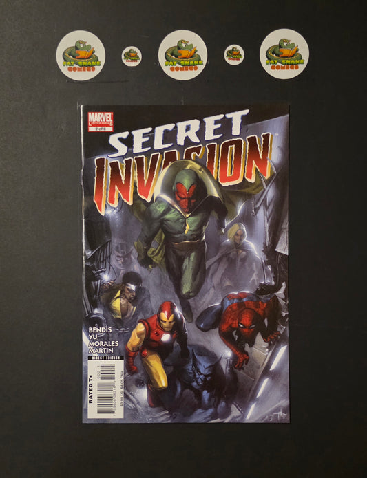 Secret Invasion (2008) #2 of 8 Dell'Otto Cover