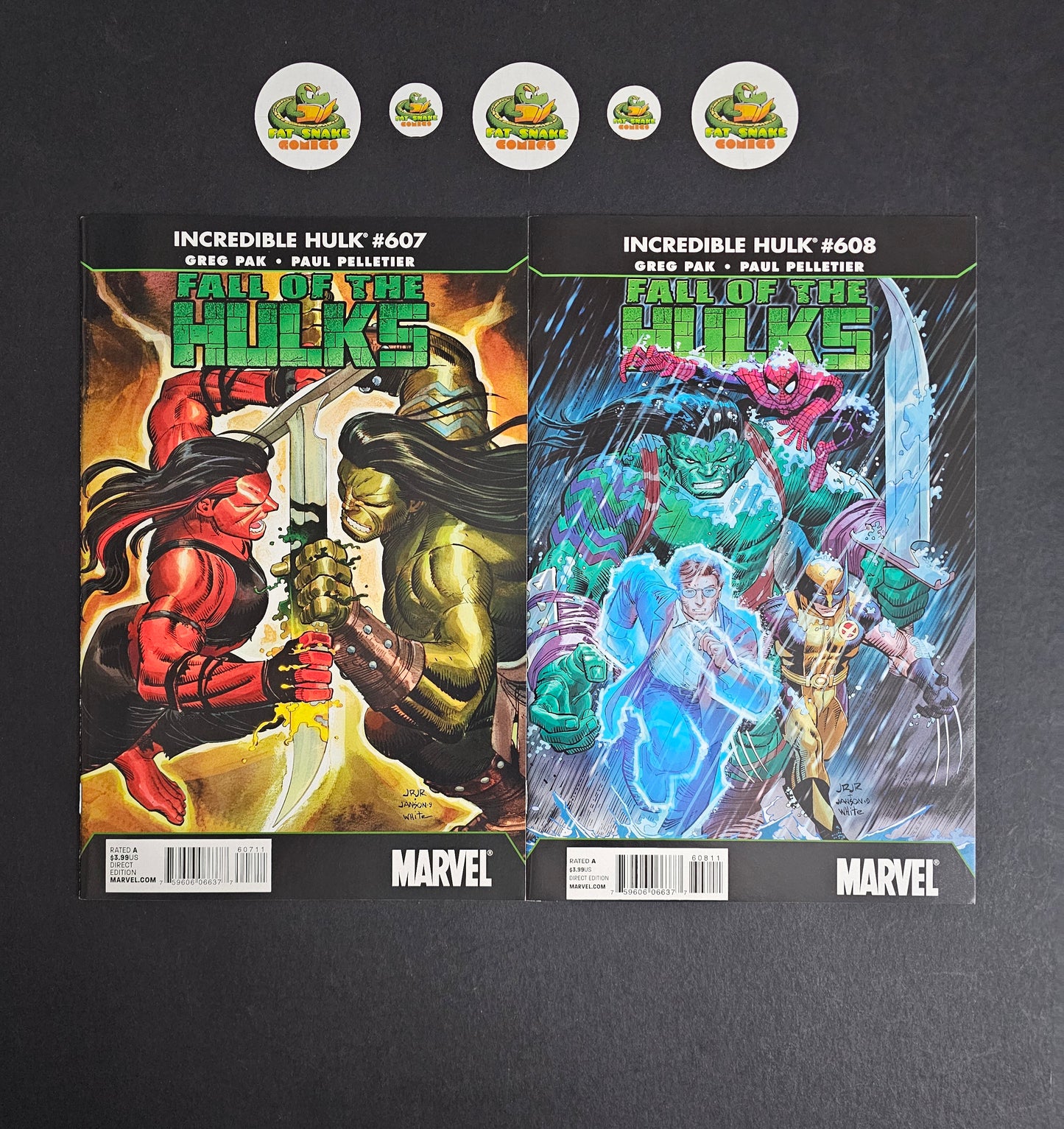 Incredible Hulk (2010) #607 to #608 Complete 2-part Storyarc