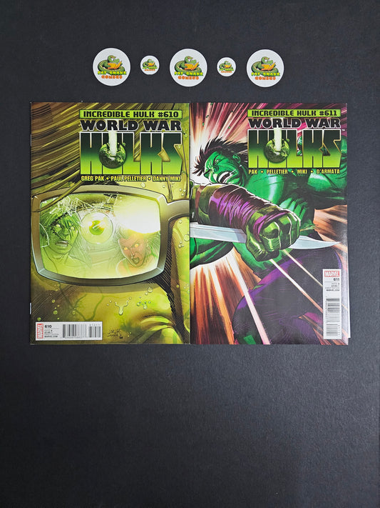 Incredible Hulk (2010) #610 to #611 Origin of She-Hulk