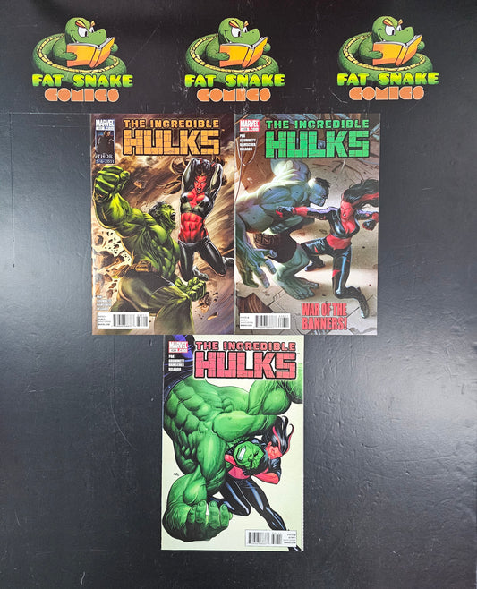 Incredible Hulk (2011) #627 to 629 Red She-Hulk