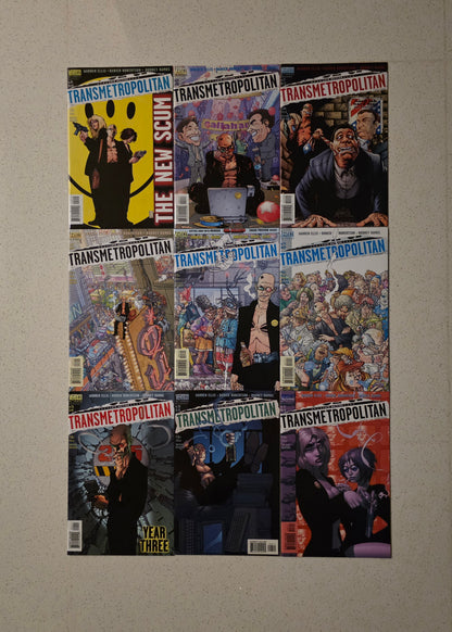 Transmetropolitan (1997) #1-#60 Complete High Grade set