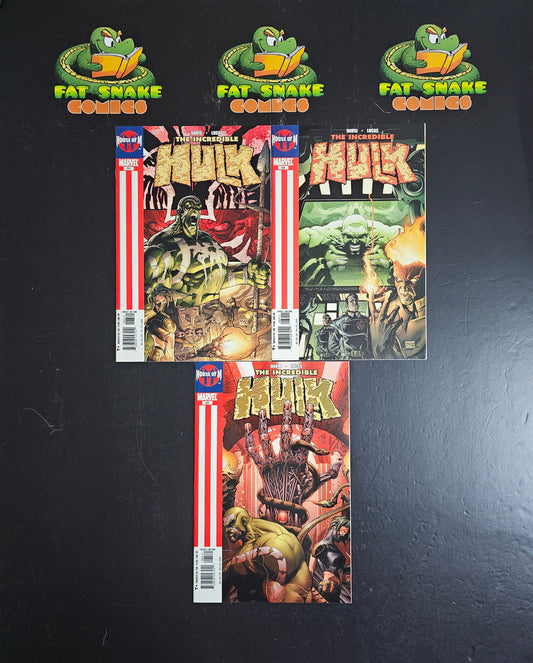 Incredible Hulk (2005) #83 to #85 Bundle