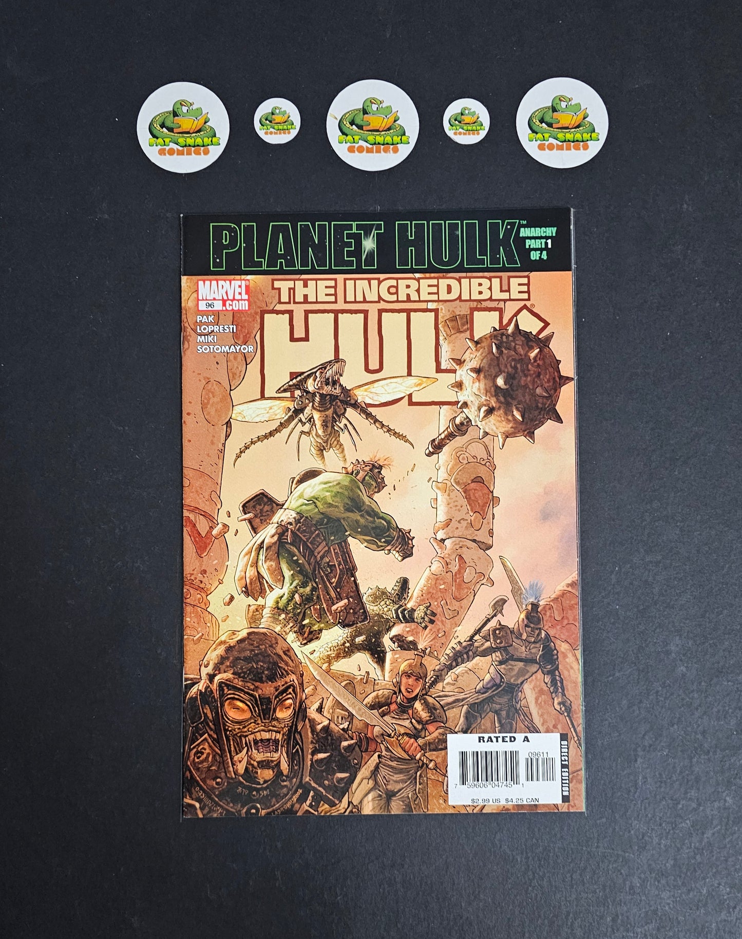 Incredible Hulk (2006) #96 Planet Hulk Lower Grade