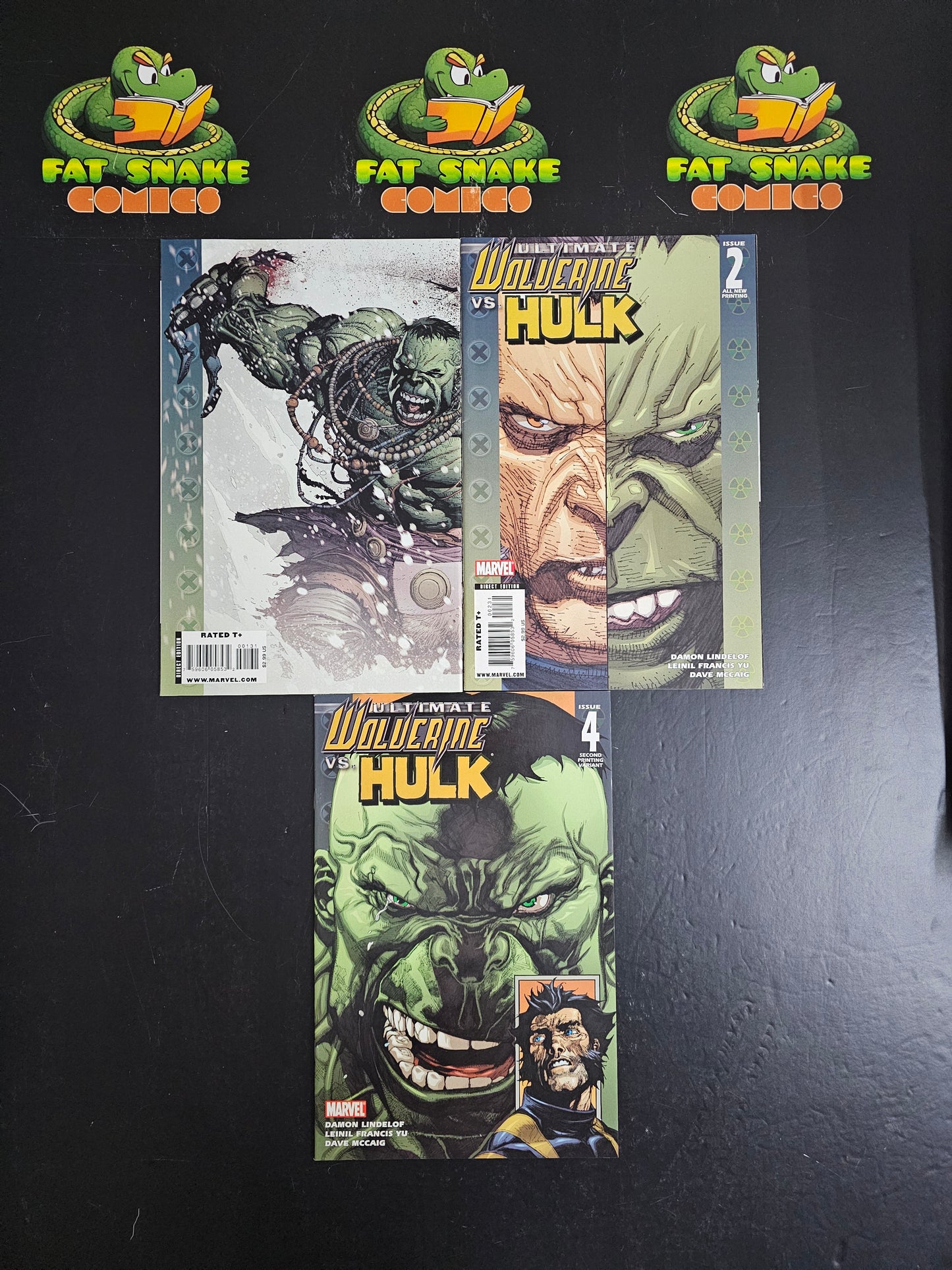 Ultimate Wolverine vs Hulk (2006) #1-#6 Complete + 3 Variants