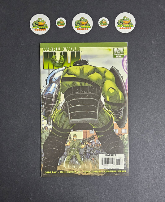 World War Hulk (2008) #3 John Romita 1:20 Variant