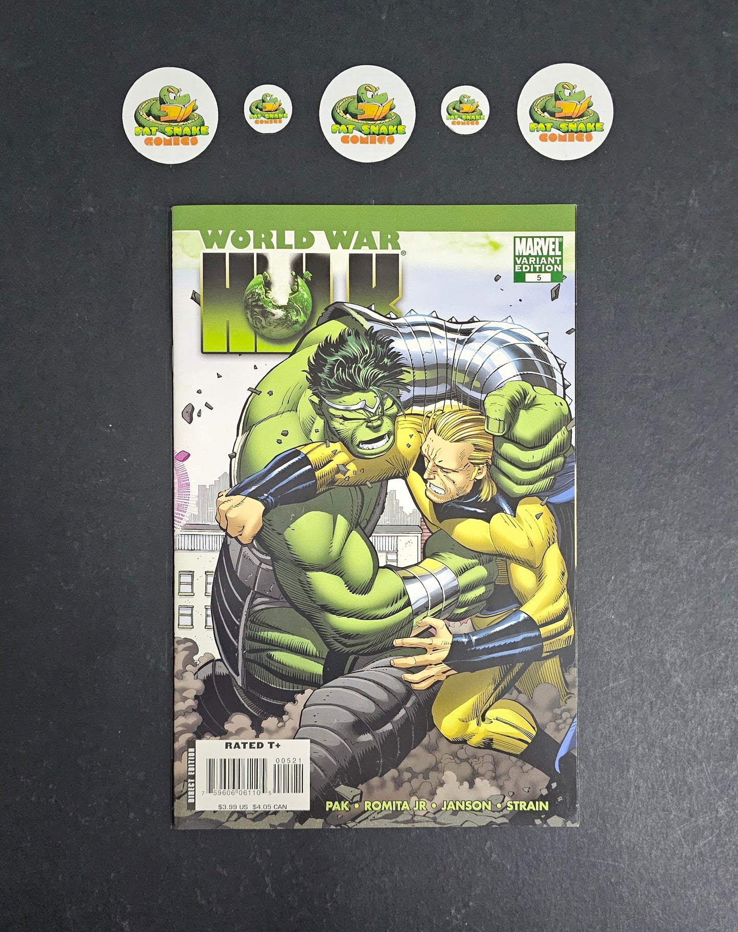 World War Hulk (2008) #5 John Romita Variant 1st Full Appearance of Skaar