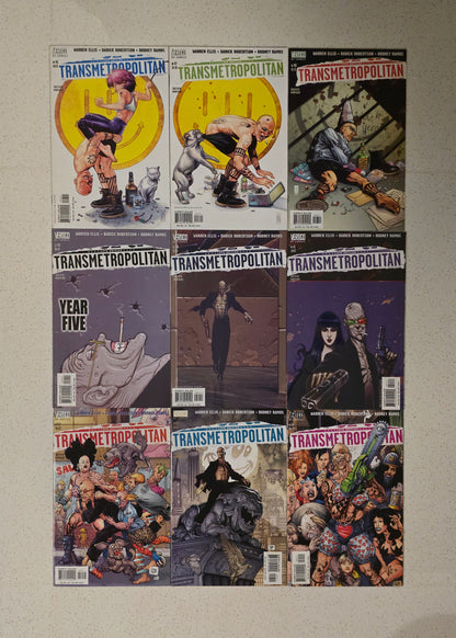 Transmetropolitan (1997) #1-#60 Complete High Grade set