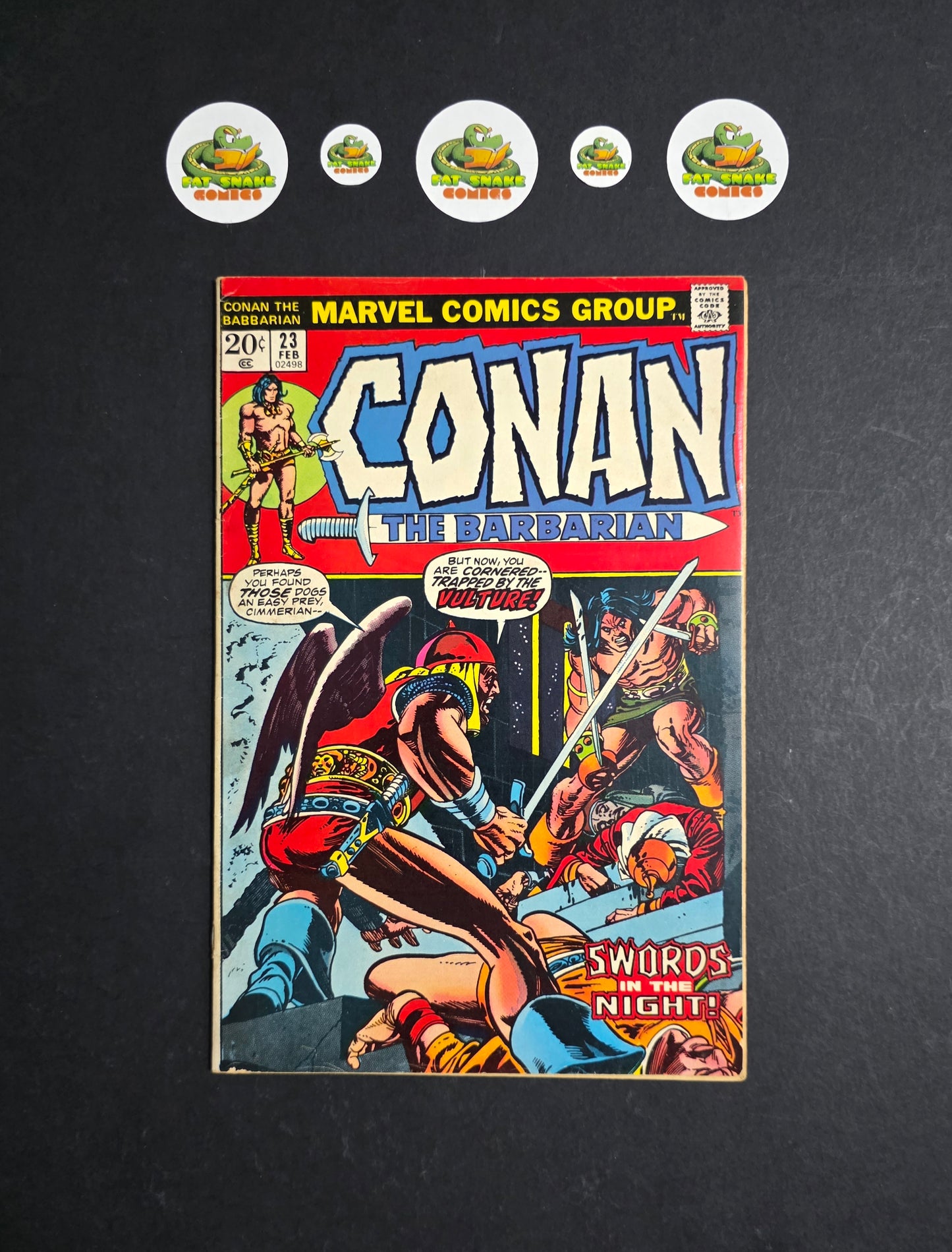 Conan The Barbarian (1973) #23 1st Appeance of Red Sonja