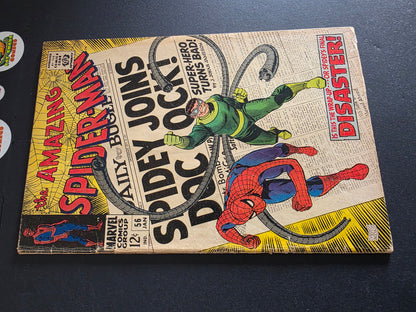 Amazing Spider-Man (Vol.1) #56 1st Appearance of Captain George Stacy