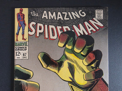 Amazing Spider-Man (1968) #67 Key-1st Appearance of Randy Robertson