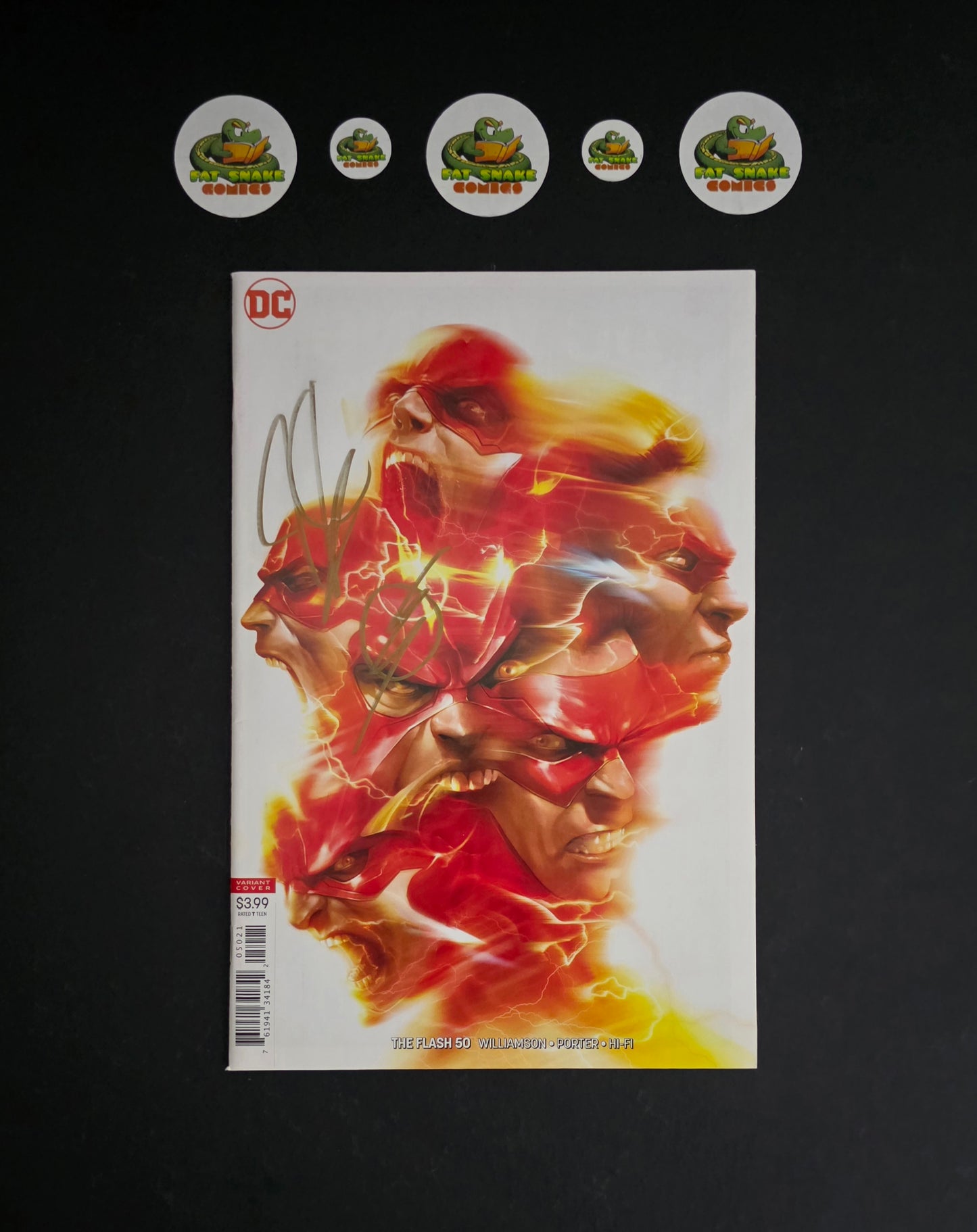 Flash (Vol.5) #46 to #52 Signed Variant