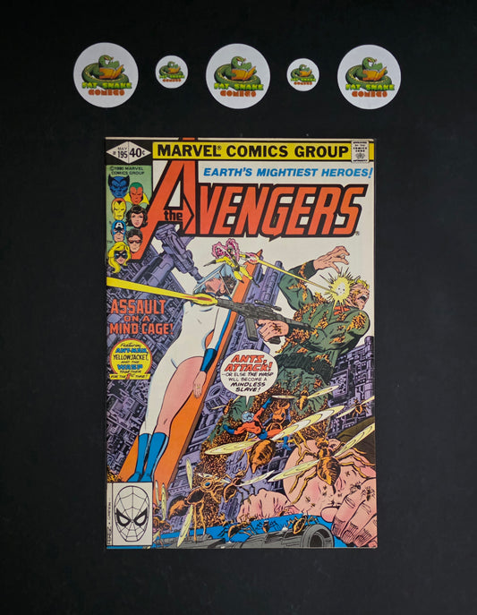 Avengers (1980) #195 1st Appearance of Taskmaster in Cameo