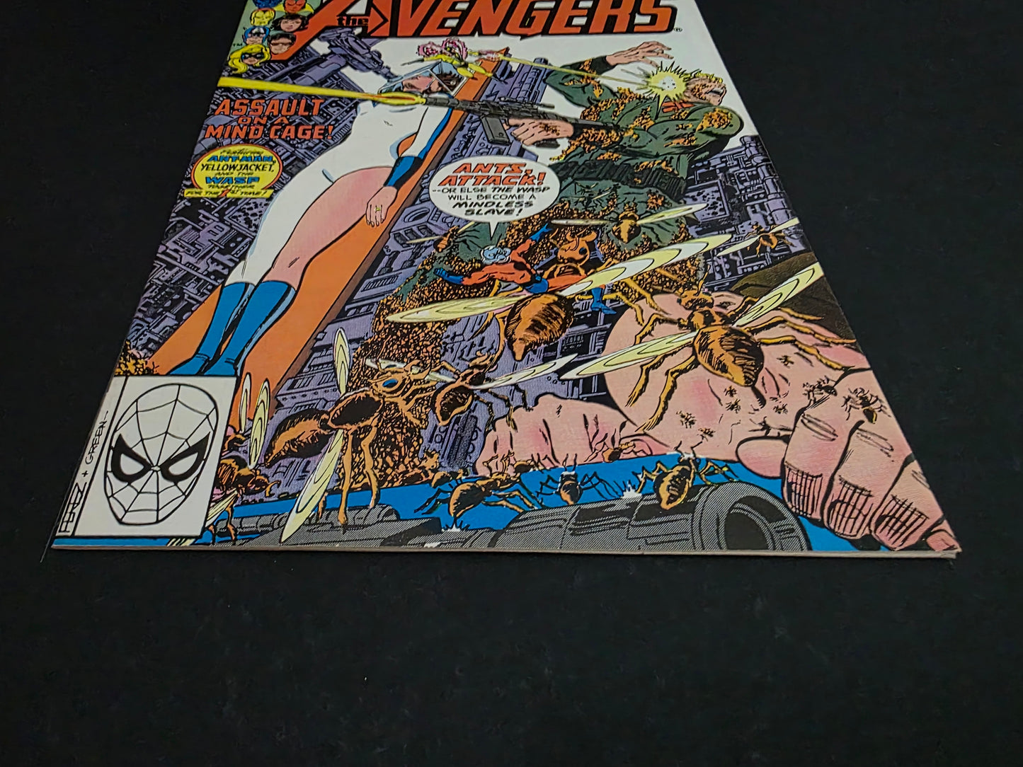 Avengers (1980) #195 1st Appearance of Taskmaster in Cameo