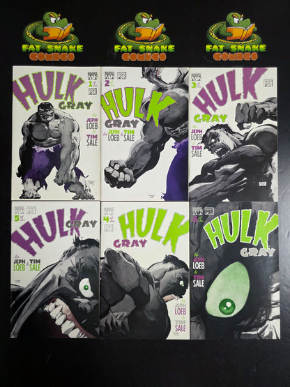 Hulk Grey (2003) #1 to #6 Complete Series