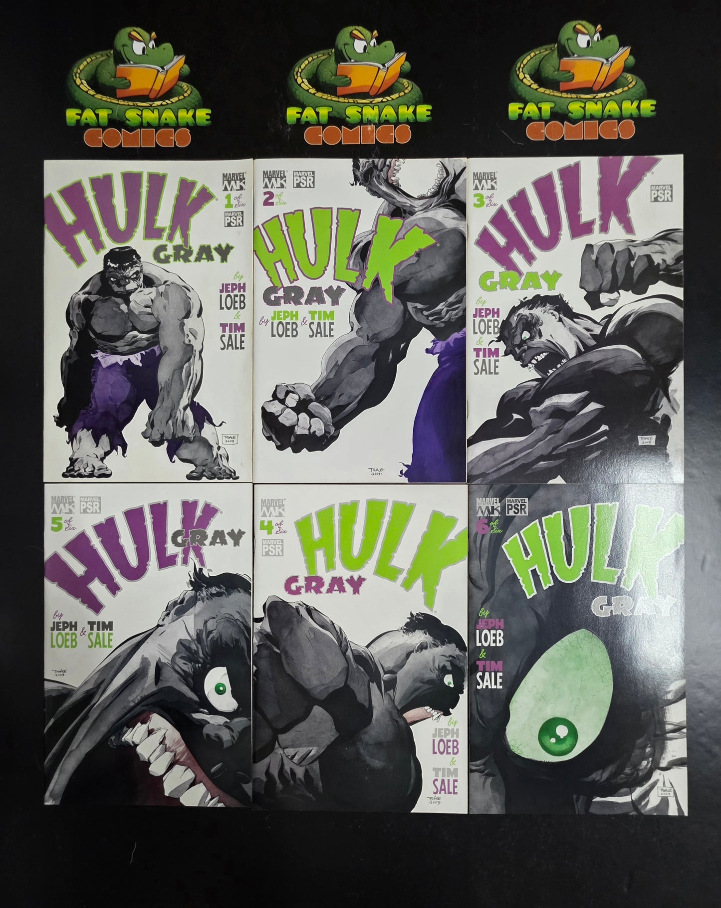 Hulk Grey (2003) #1 to #6 Complete Series