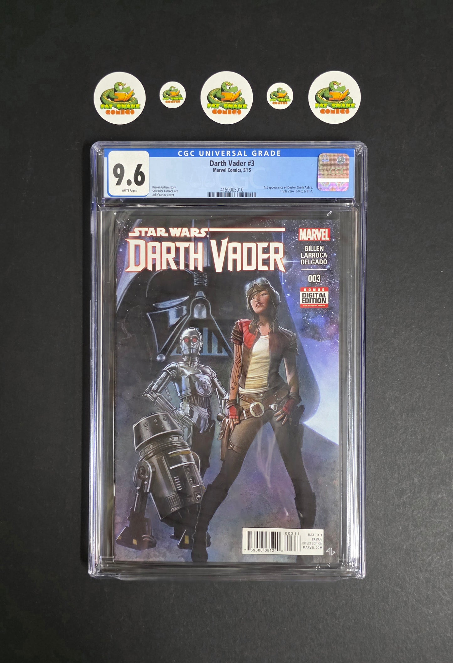 Star Wars Darth Vader (2015) #3 1st Appearance of Dr. Cheli Apra