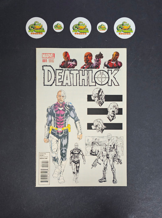 Deathlok The Demolisher (2014) #1 High Grade Design Variant