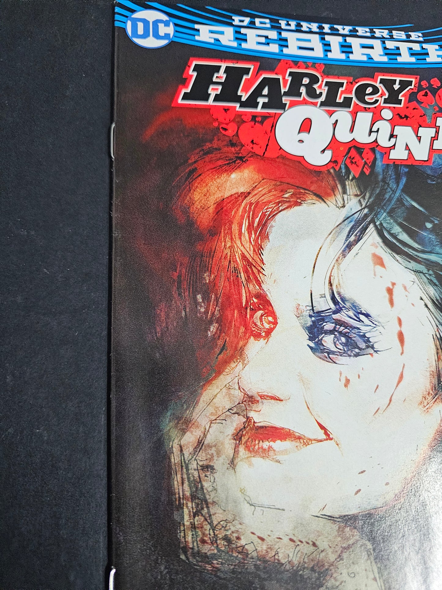 Harley Quinn Rebirth (2016) #1 Lower Grade Sienkiewicz Variant