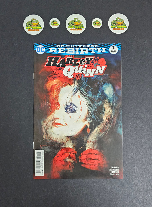 Harley Quinn Rebirth (2016) #1 Higher Grade Sienkiewicz Variant
