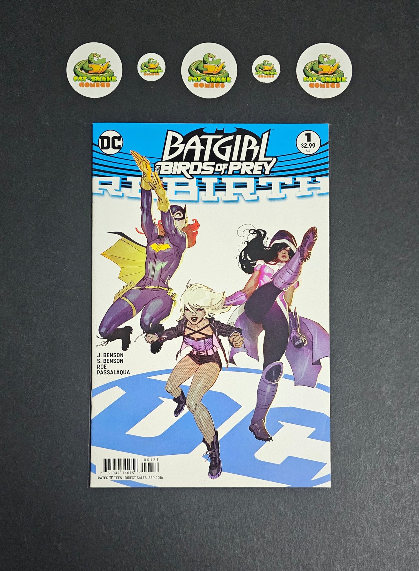 Batgirl Birds of Prey Rebirth (2016) #1 Cover B