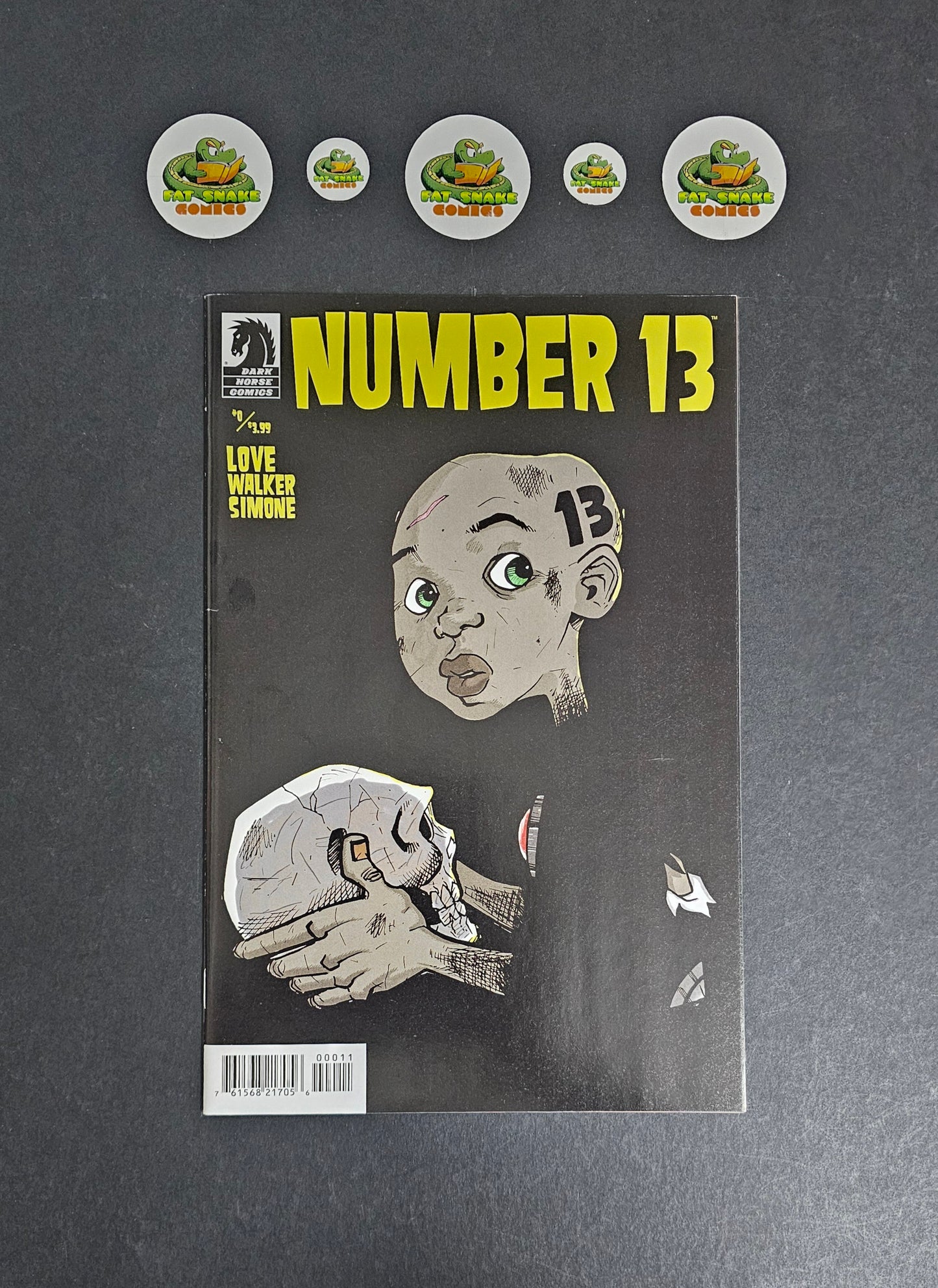 Number 13 (2012) #0 Wraparound Cover