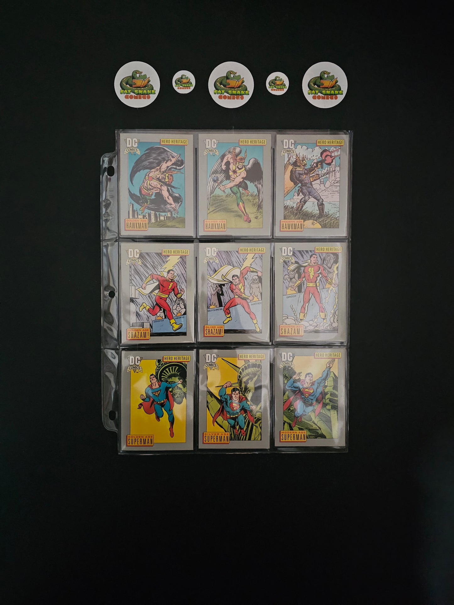 Impel DC Cosmic Series 1 (1992) Complete 180-Trading Cards