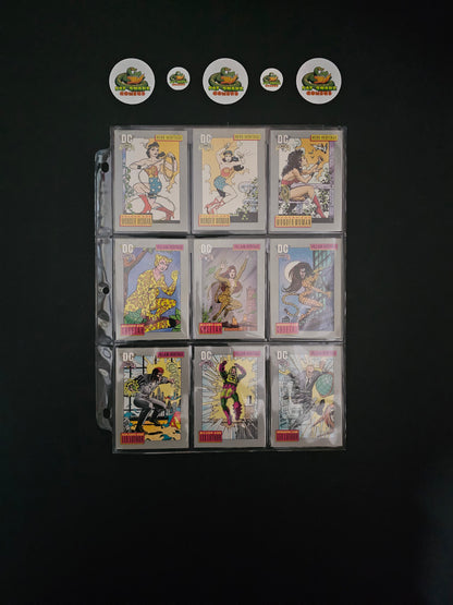 Impel DC Cosmic Series 1 (1992) Complete 180-Trading Cards