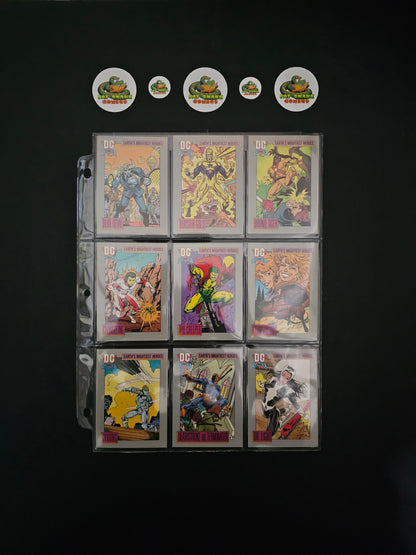 Impel DC Cosmic Series 1 (1992) Complete 180-Trading Cards