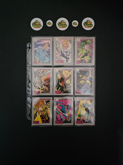 Impel DC Cosmic Series 1 (1992) Complete 180-Trading Cards