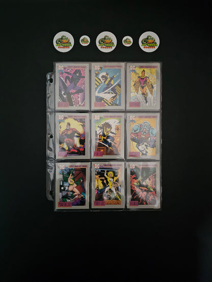 Impel DC Cosmic Series 1 (1992) Complete 180-Trading Cards