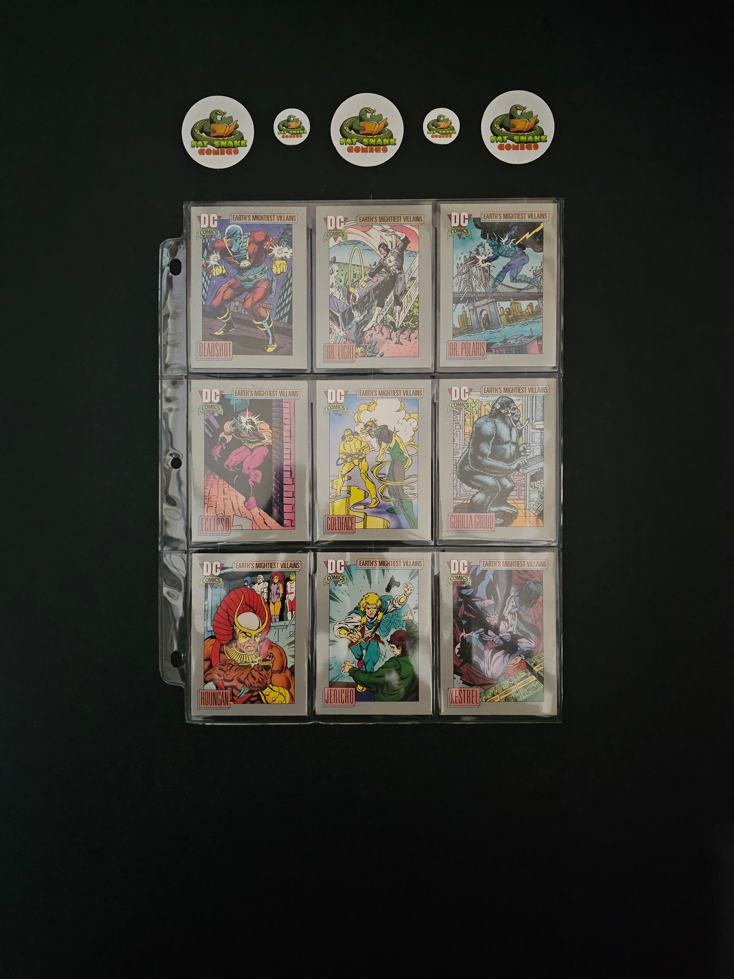 Impel DC Cosmic Series 1 (1992) Complete 180-Trading Cards