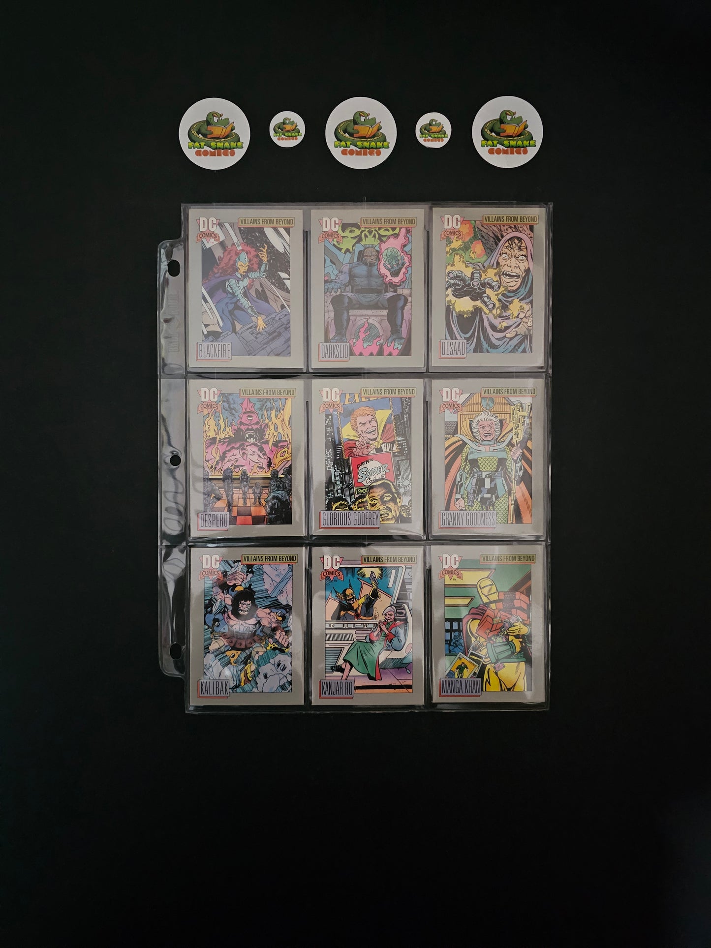 Impel DC Cosmic Series 1 (1992) Complete 180-Trading Cards
