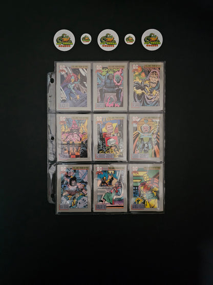 Impel DC Cosmic Series 1 (1992) Complete 180-Trading Cards