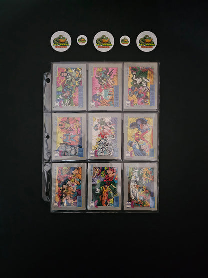 Impel DC Cosmic Series 1 (1992) Complete 180-Trading Cards