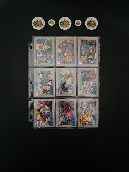 Impel DC Cosmic Series 1 (1992) Complete 180-Trading Cards
