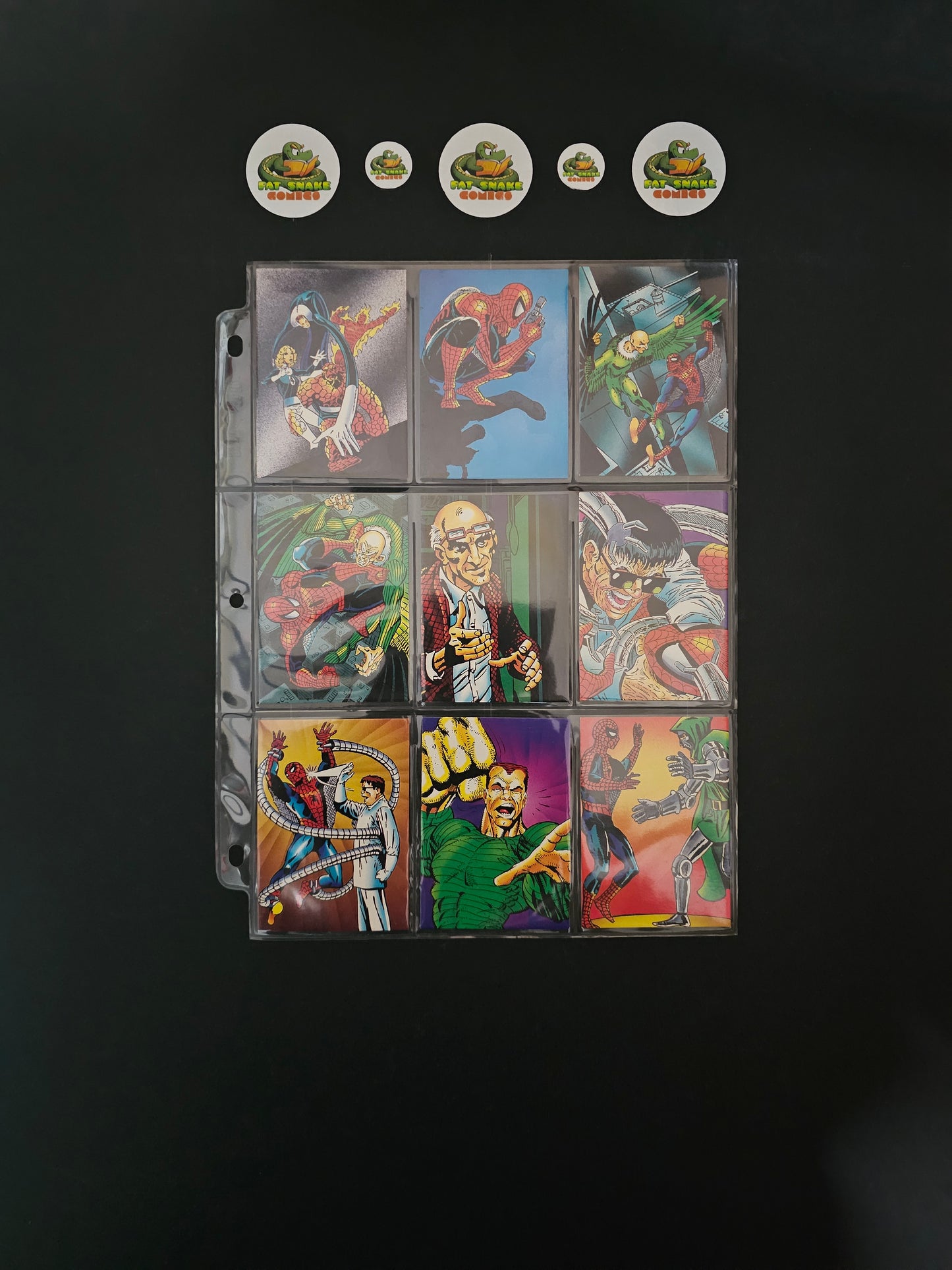 Marvel 39th Anniversary Amazing Spider-Man (1992) Complete High Grade 90-Trading Cards