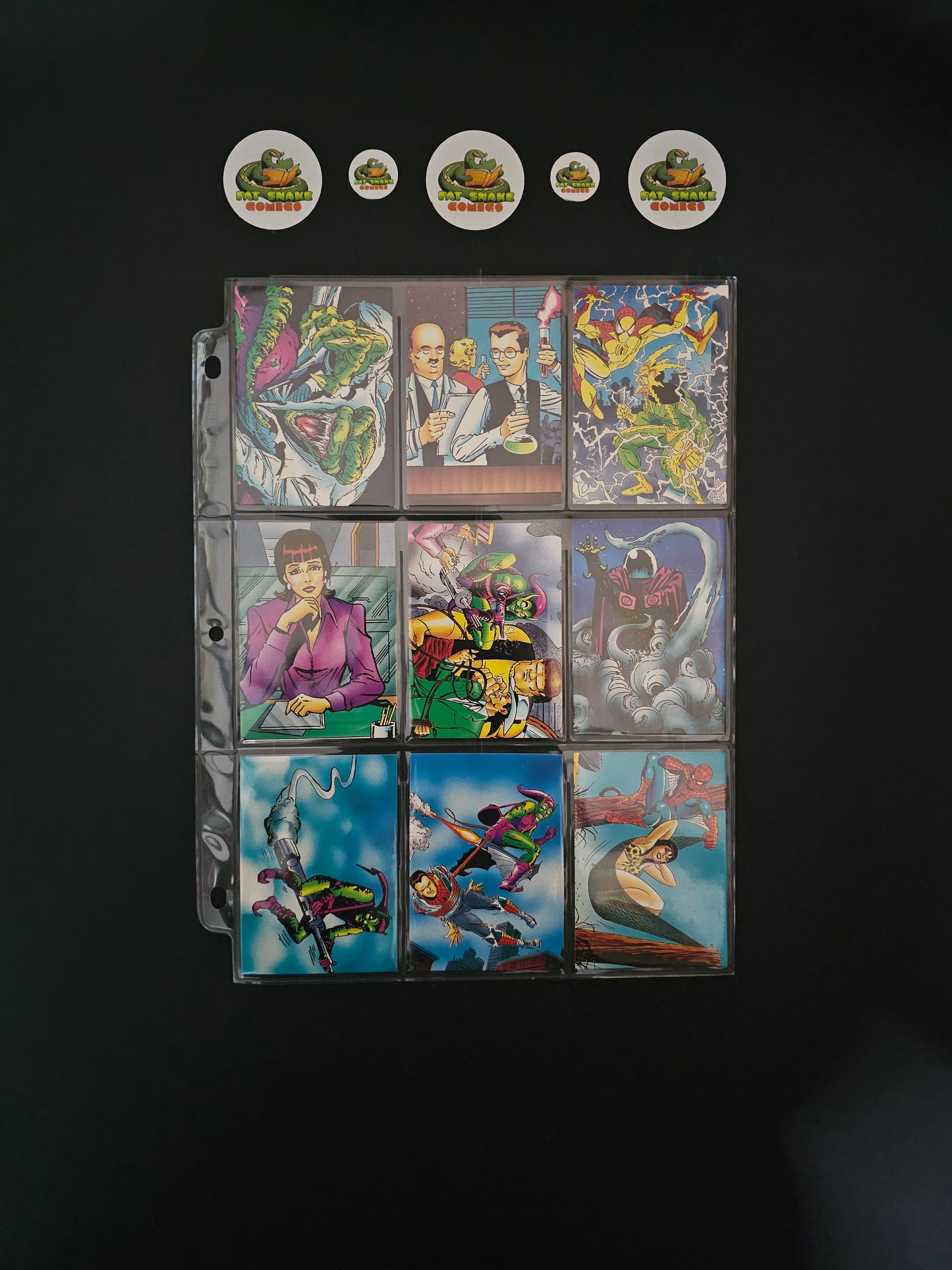 Marvel 39th Anniversary Amazing Spider-Man (1992) Complete High Grade 90-Trading Cards
