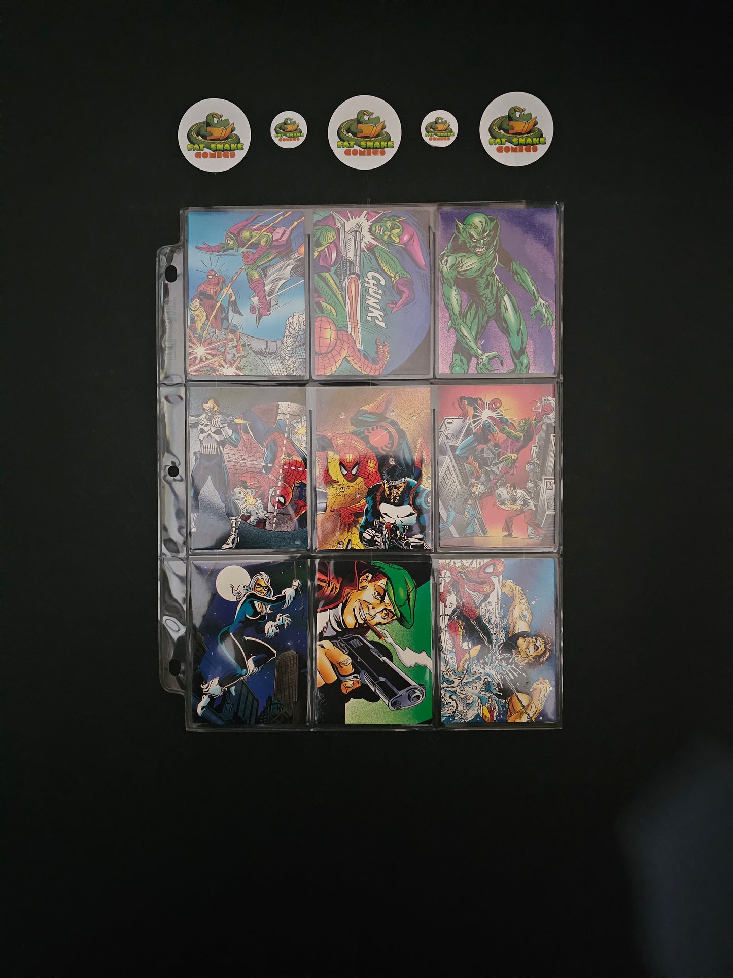 Marvel 39th Anniversary Amazing Spider-Man (1992) Complete High Grade 90-Trading Cards
