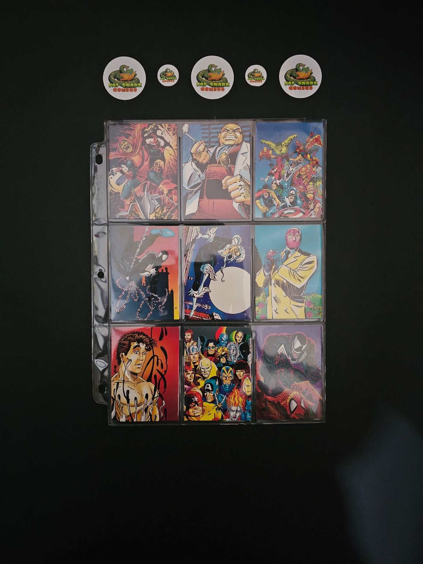 Marvel 39th Anniversary Amazing Spider-Man (1992) Complete High Grade 90-Trading Cards