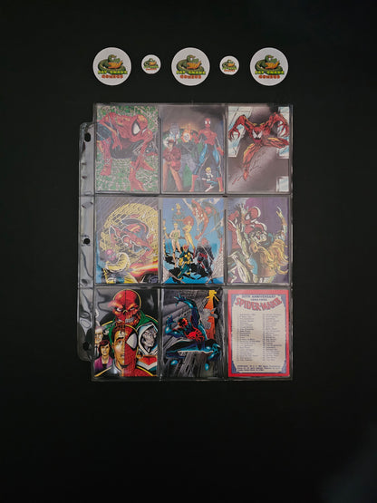Marvel 39th Anniversary Amazing Spider-Man (1992) Complete High Grade 90-Trading Cards