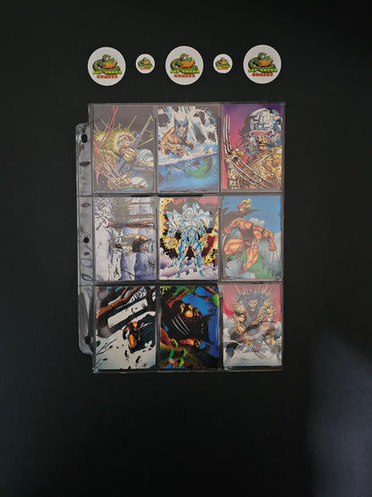 Wolverine "From Then Till Now" (1992) Series II Incomplete Trading Cards set