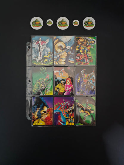 Wolverine "From Then Till Now" (1992) Series II Incomplete Trading Cards set