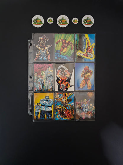 Wolverine "From Then Till Now" (1992) Series II Incomplete Trading Cards set