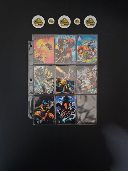 Wolverine "From Then Till Now" (1992) Series II Incomplete Trading Cards set