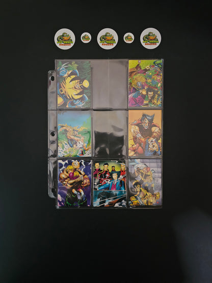 Wolverine "From Then Till Now" (1992) Series II Incomplete Trading Cards set