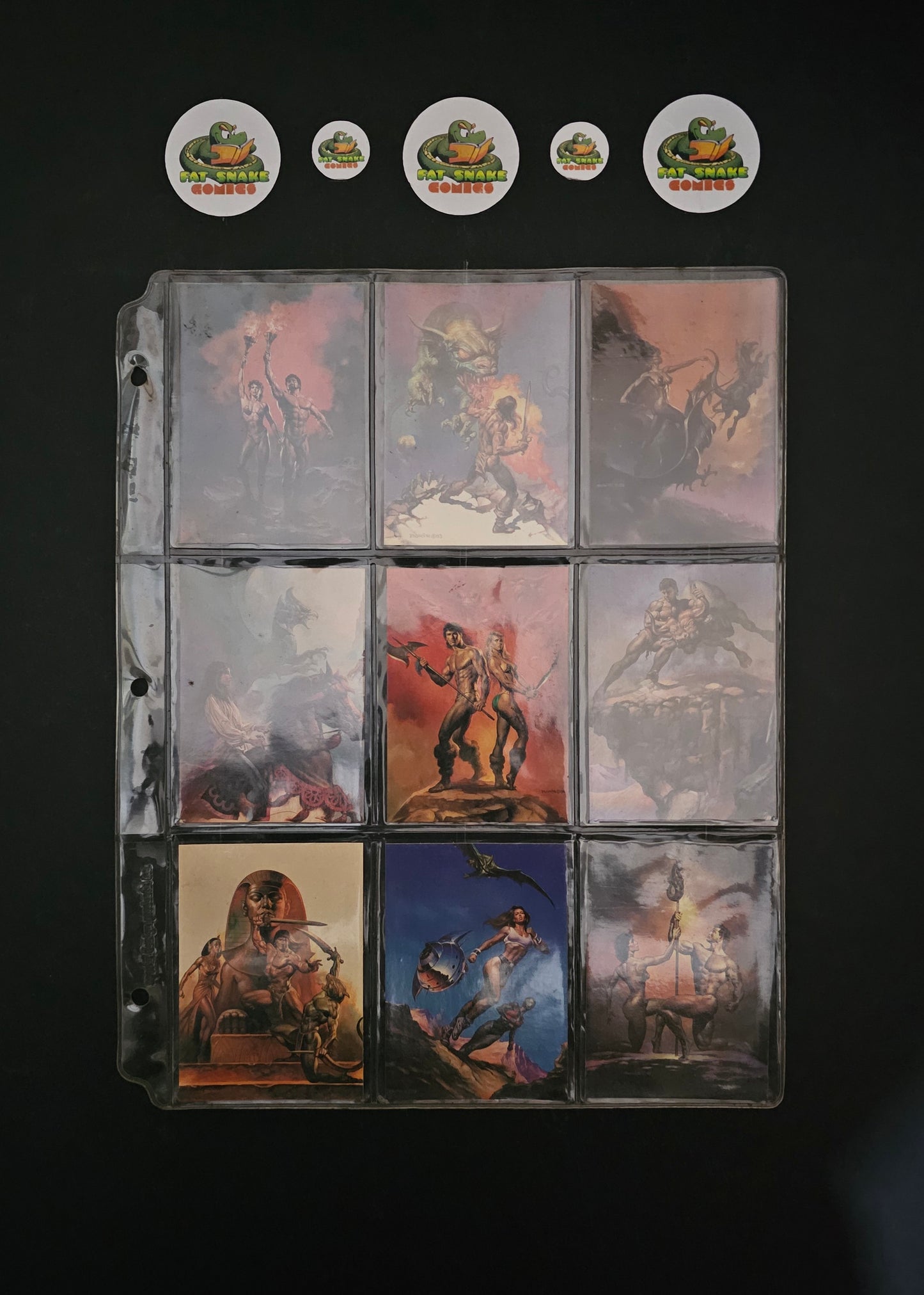 Boris Vallejo (1991) Complete Series I 1 to 90 Trading Cards