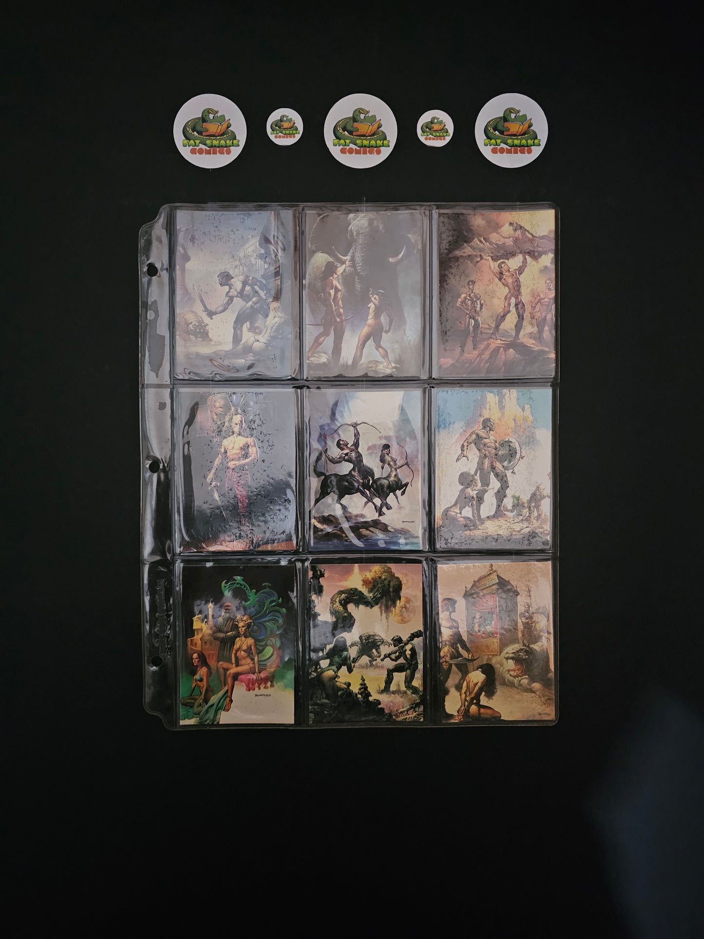 Boris Vallejo (1991) Complete Series I 1 to 90 Trading Cards